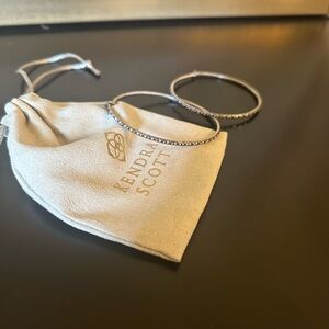 Kendra Scott Silver Hoops